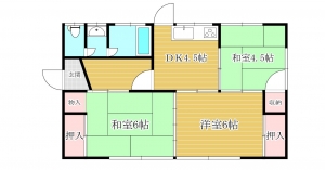 妻崎開作貸家
